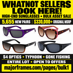WHATNOT SELLERS, LOOK HERE! High-End Sunglasses | $330,000+ MSRP