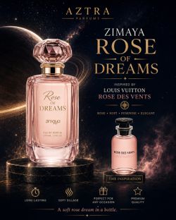 Zimaya Rose of Dreams 100ML EDP – Brand New Women’s Perfume 🌹