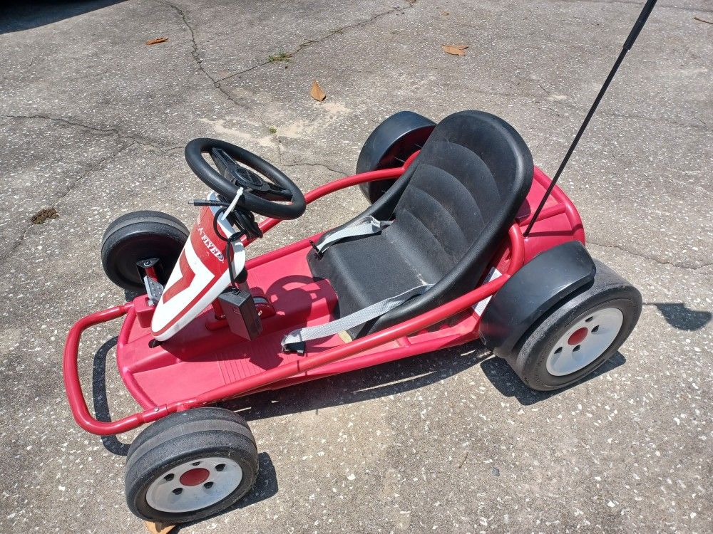 Radio Flyer Ultimate Go-Kart, 24 Volt Outdoor Ride On Toy, Red Go Kart For Kids Ages 3-8

- $120 FIRM 