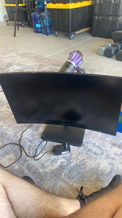 Acer Curved Monitor with Stand and Power Adapter