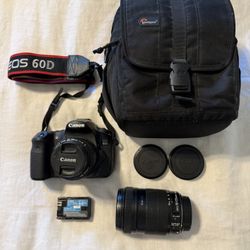 Canon EOS 60D, 18-135mm and 50mm lens