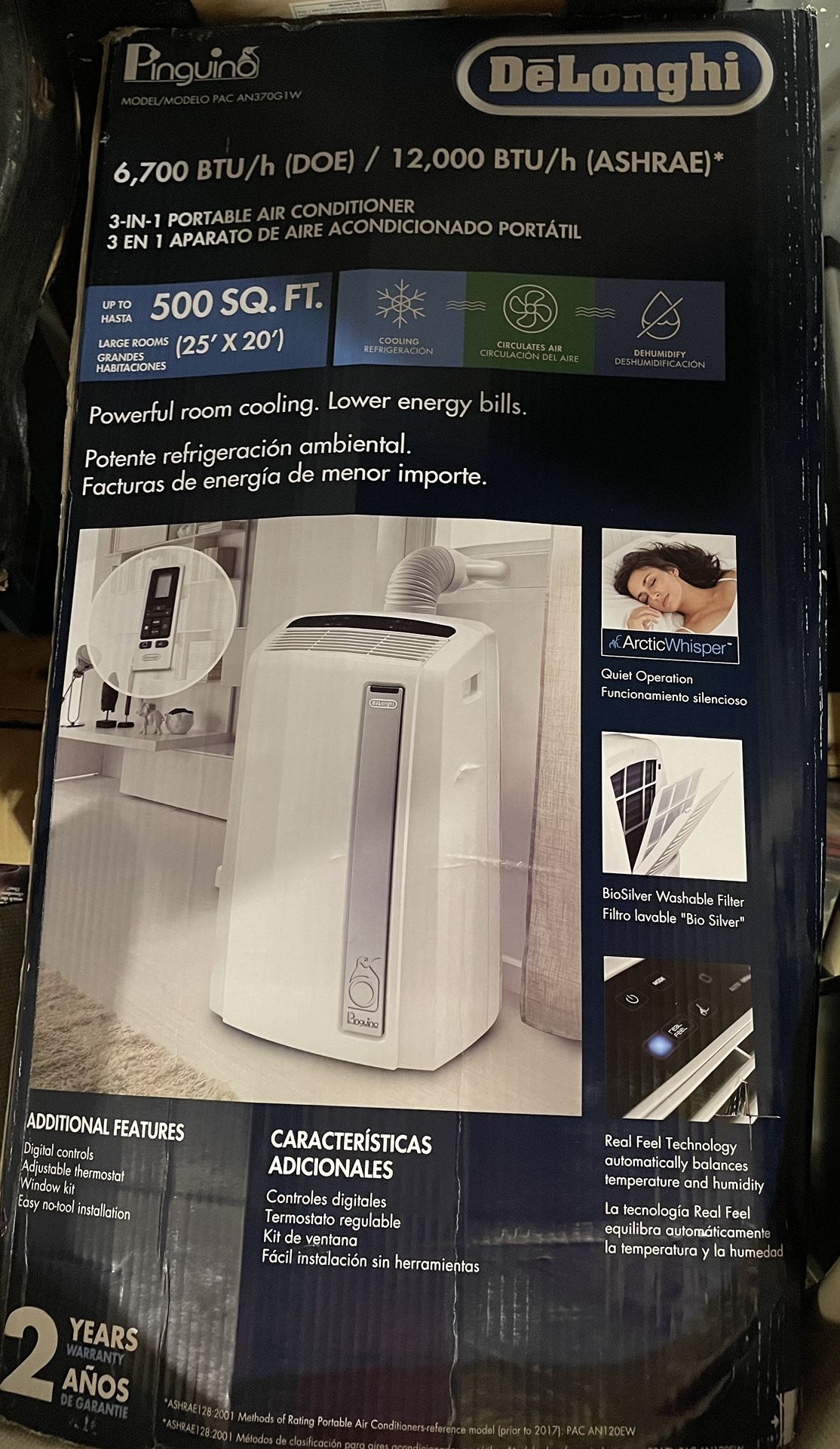 3-in-1 Portable Air Conditioner
