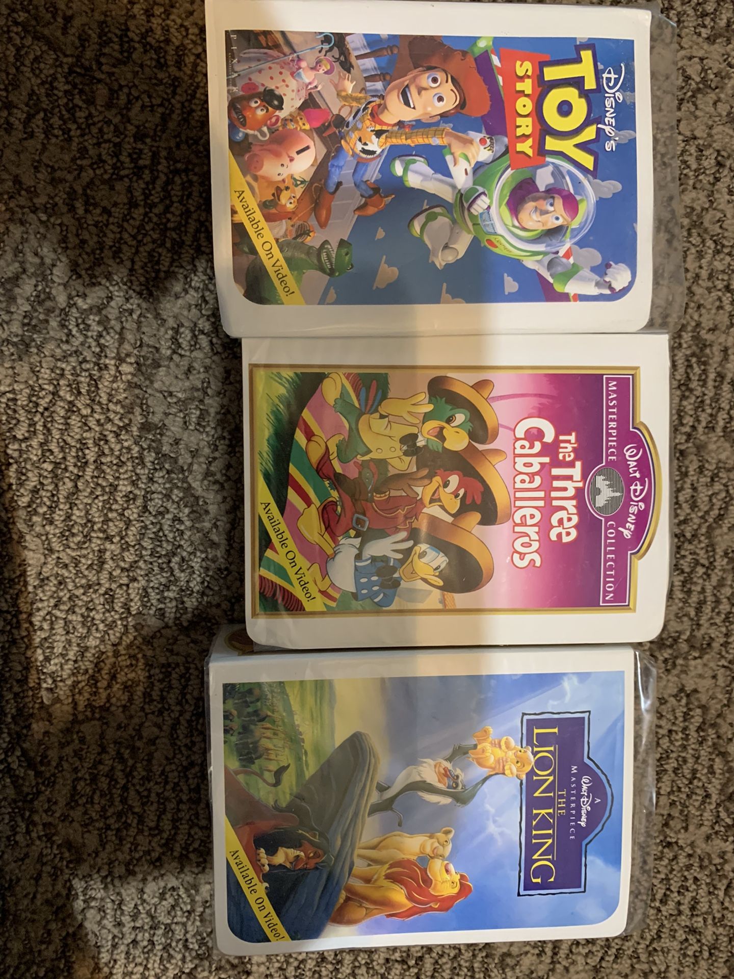 Walt Disney’s Masterpiece Collection Figurines Mcdonald’s Happy Meal