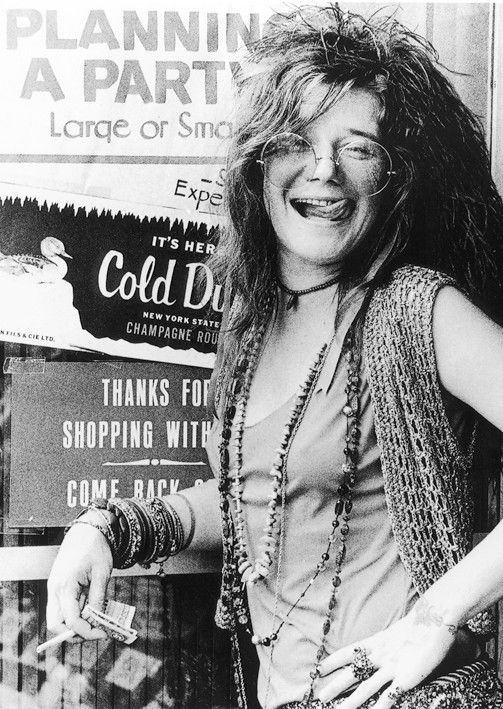 Janis Joplin Wall Poster