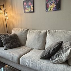 Sofa - Cotton - Gray 