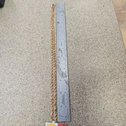 10k Rose Gold Rope Chain