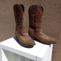 Men's Suede Cowboy Boots