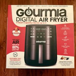 Gourmia 6-qt. Air Fryer - Brand New
