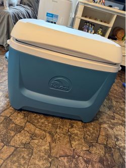 Igloo Island Breeze 28 Qt Cooler Blue and White