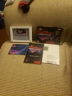Cib Snes Soul Blazer Complete!