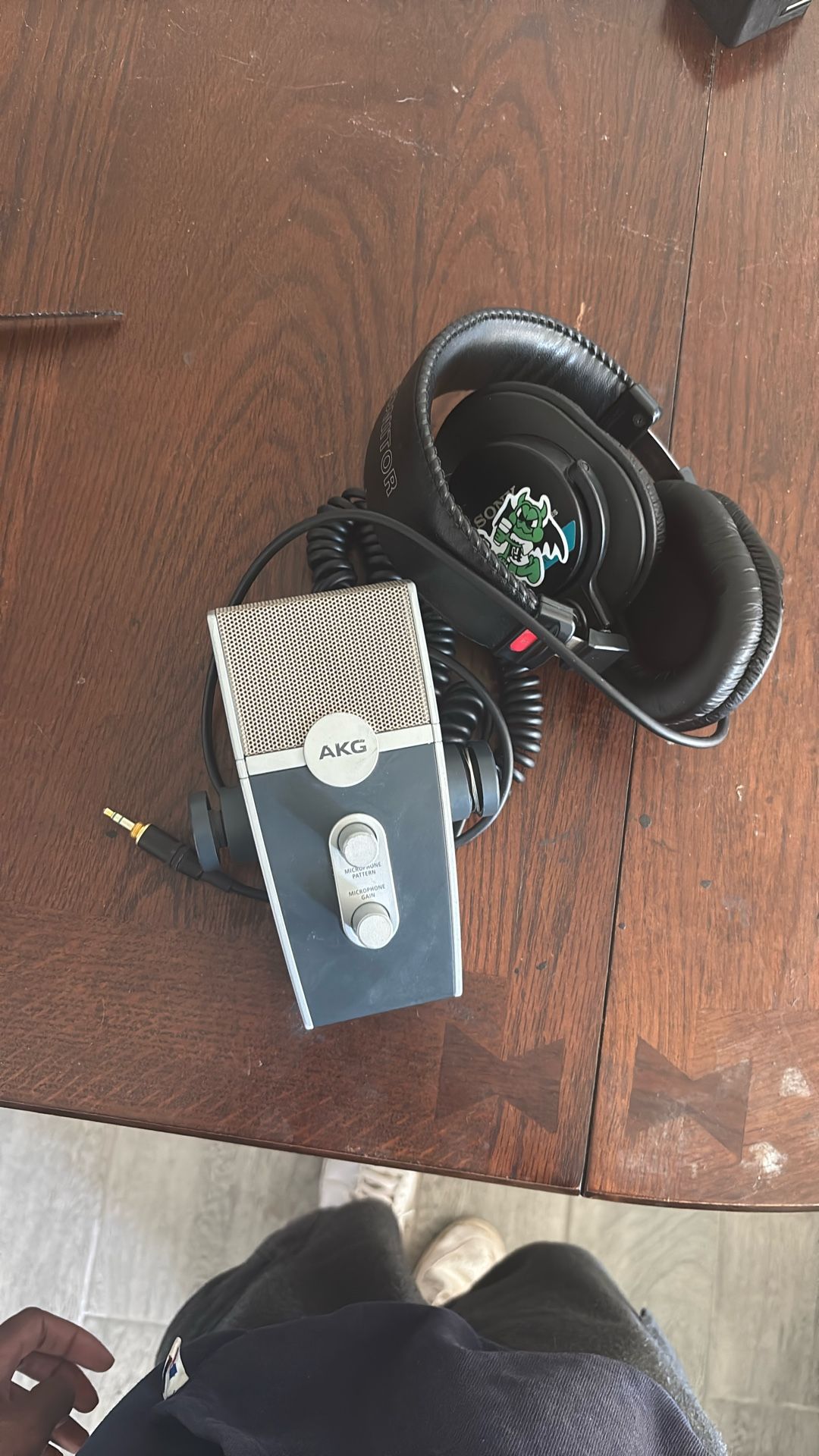 Akg USB Microphone And Headphones