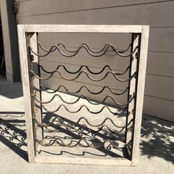 Rustic Wine Rack 