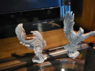 2 Indian  Statues Perfect Heavy Vintage 