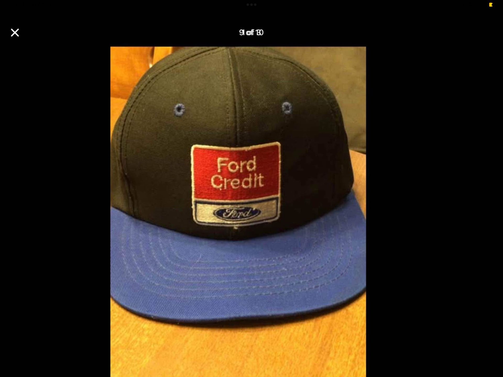 Vintage Ford Credit Trucker Snap Back Cap