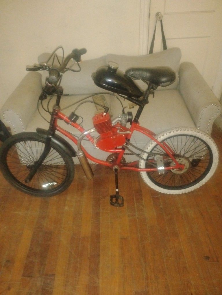 Little Dirt Bike Motorcycle I Built $200 One's About 30 Mph
