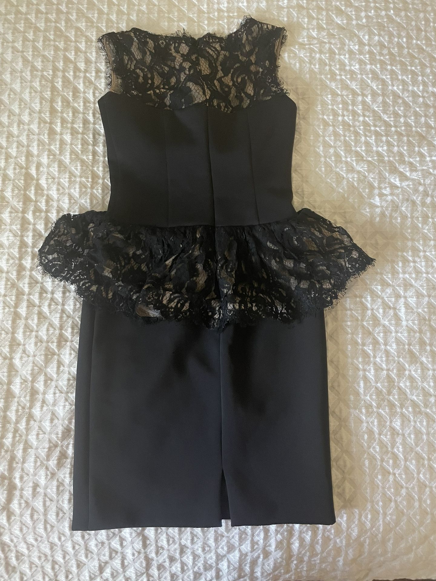 Jovani Black Peplum Dress