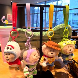 Toy Story 5 x Starbucks Bearista - Woody, Buzz, Forky & Alien