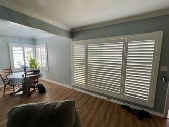 SAME DAY PRICING! Custom Interior Shutters- REAL WOOD, LIFETIME WARRANTY, Plantation Shutters, Window Treatments, Window Coverings, Persianas de Mader