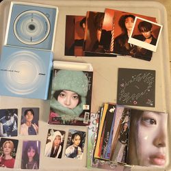 K-Pop Ateez New Jeans TxT P1 Harmony CD Albums 