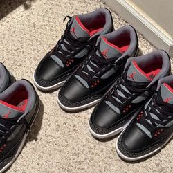 Air Jordan 3 Retro OG 'Black Cement' 2024