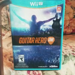 Wii Guitar Hero Live .