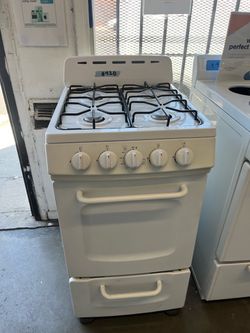 White stove