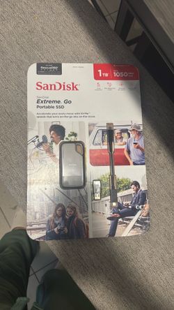 Sandisk extreme go portable ssd 1 tb