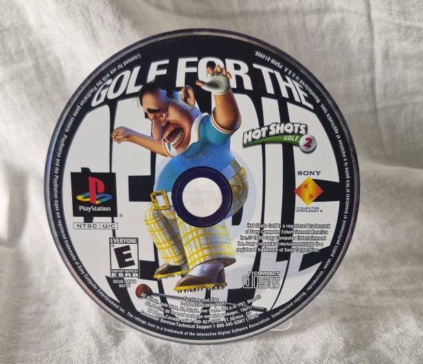 Hot Shots Golf 2 Playstation 1 (Sony, 2000) Game Disc Only