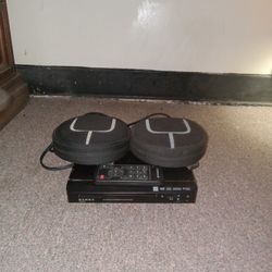 Dynex DVD Player Remote And 48 DVD's  