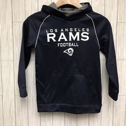 Los Angeles LA RAMS Pullover Hoodie Sweatshirt Kids Size Small 6-7