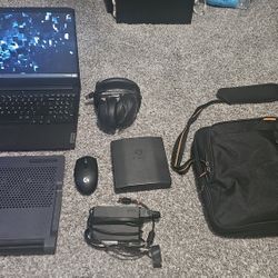 Gaming Laptop With Accessories (Specs In Desc)