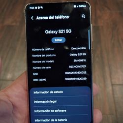 Samsung Galaxy S21(Att-cricket)