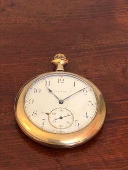 1911 Elgin Pocket Watch 17 Jewels