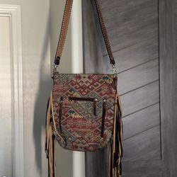 Western Style Hand Bag With Hidden Holster