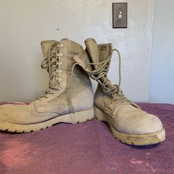 Tan Hiking Boots