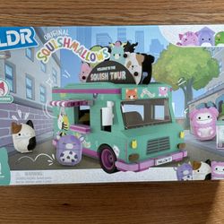 BLDR Squishmallows Squish Tour Van Building Set, 788 Pieces - NIB
