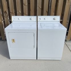 Washer and dryer