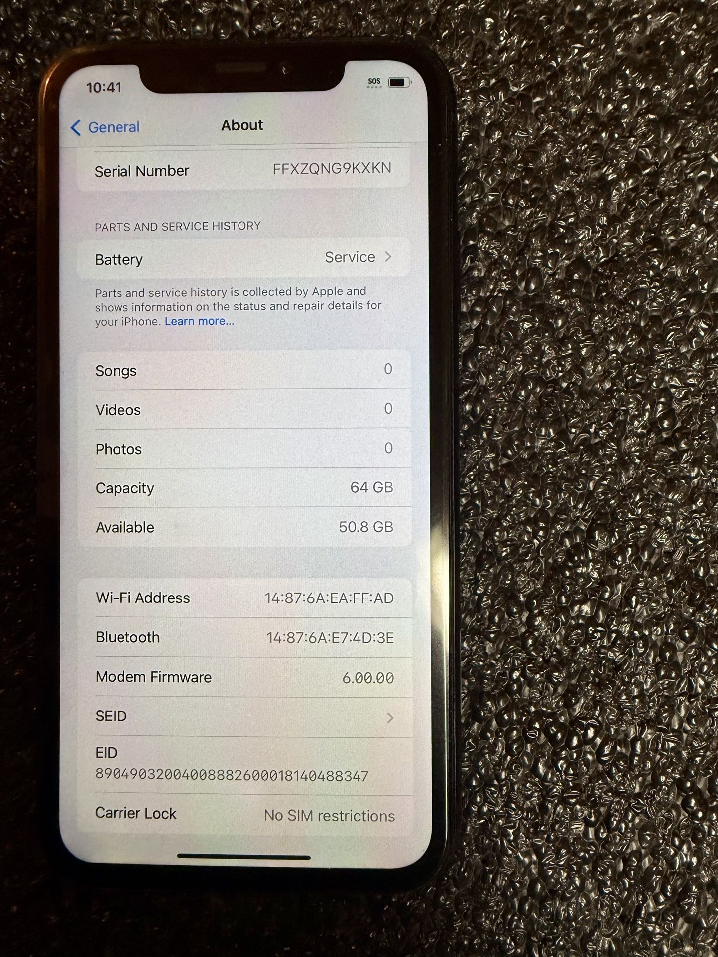 IPhone XS Max 64 Gb Unlocked