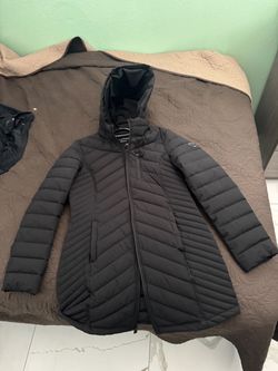 Black Nautica Puffer Jacket