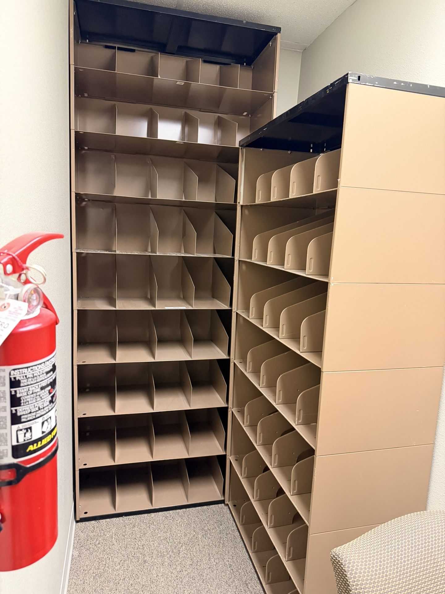 Metal Filing Shelves