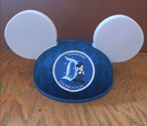 Disneyland 60th Diamond Celebration Mickey Ear Hat