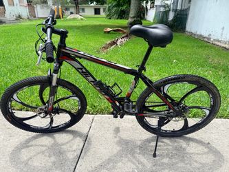 Mountain bike with MEGs