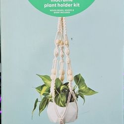 Macrame Plant Holder And DIY Flower Pot 