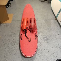 INT Rescue Board 9’ /2 rescue cans 