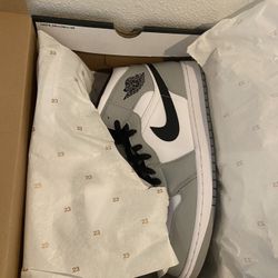 Jordan 1 Mid-light Smoke Grey (DIOR Colorway)-DS Size 14