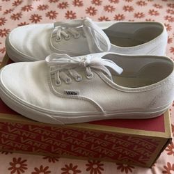 White Vans Unisex