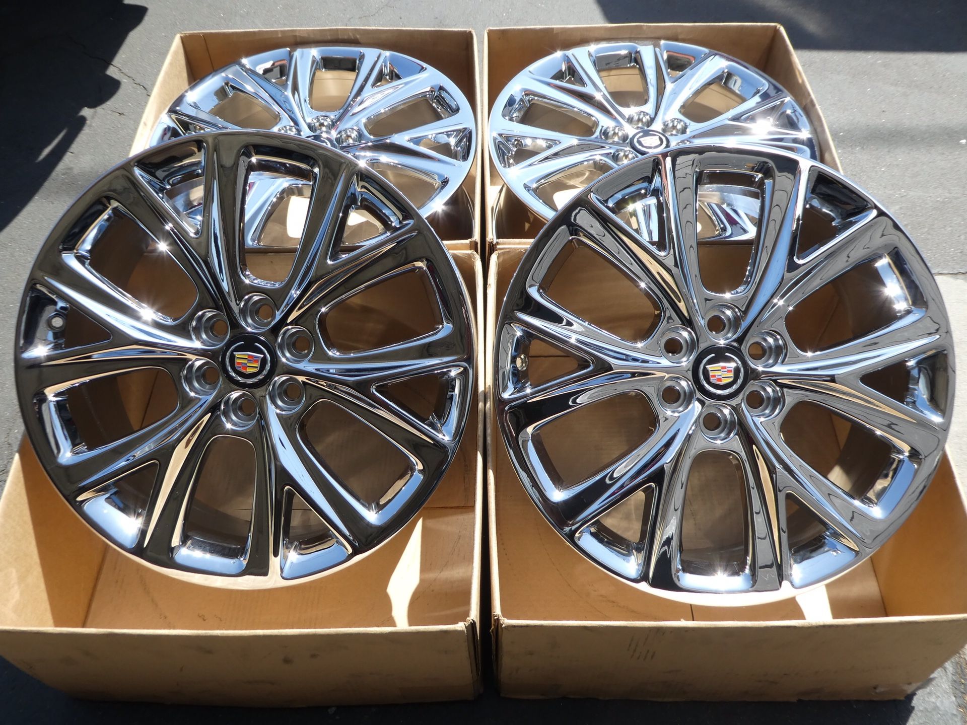 New 20" oem Cadillac XT5 SRX factory wheels 20 inch chrome rims for