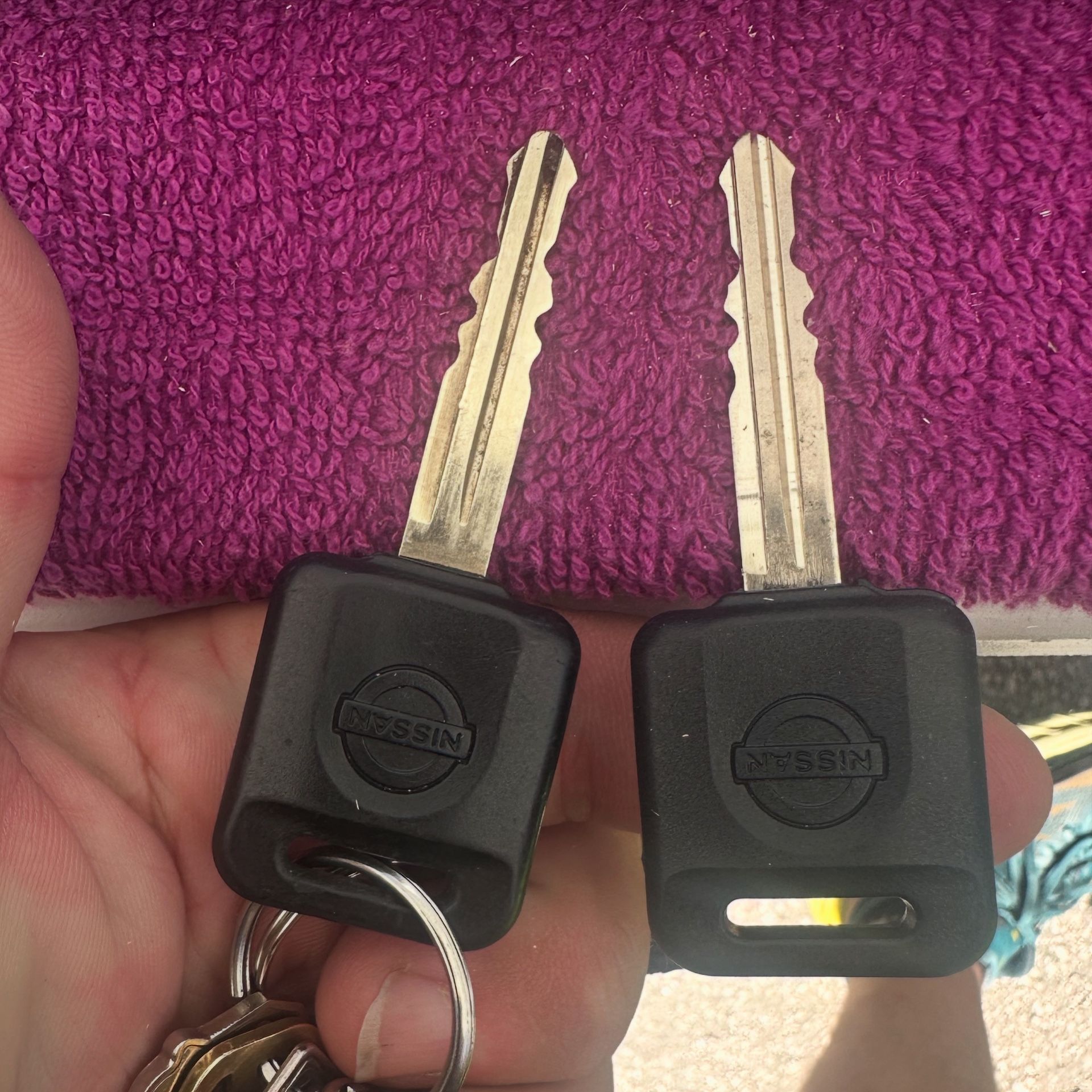 NiSSAN Chipped Car Keys 🔻🔺