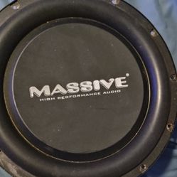 12" Subwoofer shallow mount 