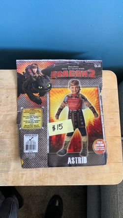 HALLOWEEN HOW TO TRAIN YOUR DRAGON ASTRID KIDS SIZE MEDIUM 8-10 COSTUME